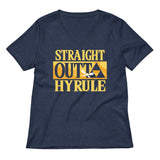 Straight Outta Hyrule Women's V-Neck Tee