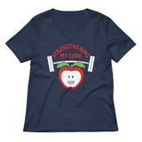 Strengthening My Core Women's V-Neck Tee