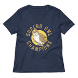 Superb Owl Women's V-Neck Tee