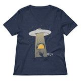 Taco Abduction Women's V-Neck Tee