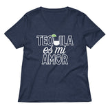 Tequila Es Mi Amor Women's V-Neck Tee