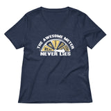 The Awesome Meter Women's V-Neck Tee