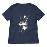 The Fox Women's V-Neck Tee