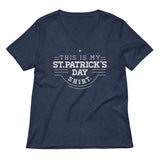 This Is My St. Patrick's Day Shirt Women's V-Neck Tee