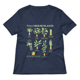 Types Of House Plants Women's V-Neck Tee