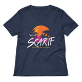 Visit Scarif Women's V-Neck Tee