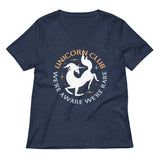 Unicorn Club Women's V-Neck Tee