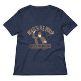 Watch Me Whip Women's V-Neck Tee