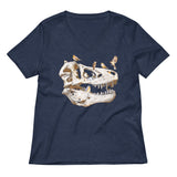 Bird Bones Women's V-Neck Tee