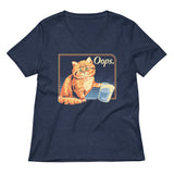 Oops Women's V-Neck Tee