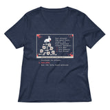 What Would You Like To Do? Women's V-Neck Tee