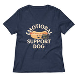 Emotional Support Dog Women's V-Neck Tee