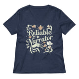 Reliable Narrator Women's V-Neck Tee