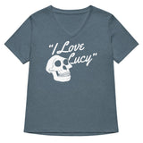 I Love Lucy Women's V-Neck Tee