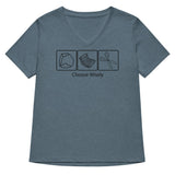 Choose Wisely Women's V-Neck Tee