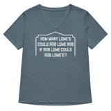 Rob Lowe Rob Women's V-Neck Tee