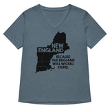 New England Women's V-Neck Tee
