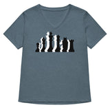 Black Knight Women's V-Neck Tee
