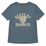 Beets By Schrute Women's V-Neck Tee