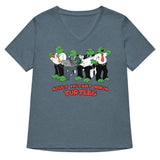 Adult Mutant Ninja Turtles Women's V-Neck Tee