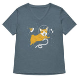 Astrocorg Women's V-Neck Tee