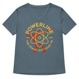 Powerline Women's V-Neck Tee