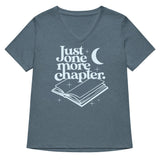 Just One More Chapter Women's V-Neck Tee