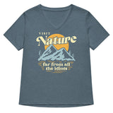 Visit Nature Women's V-Neck Tee