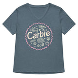 Carbie Women's V-Neck Tee