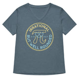 Irrational But Well Rounded Women's V-Neck Tee