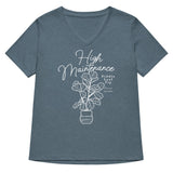 High Maintenance Women's V-Neck Tee