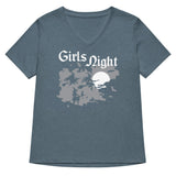 Girls Night Women's V-Neck Tee