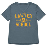 Lawyer School Women's V-Neck Tee