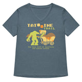 Tatooine Trail Women's V-Neck Tee