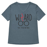 Wizard In Training Women's V-Neck Tee