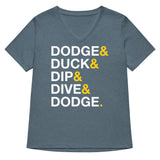 The Five D's Women's V-Neck Tee