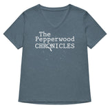 The Pepperwood Chronicles Women's V-Neck Tee