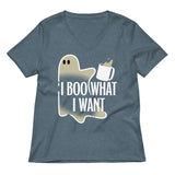 I Boo What I Want Women's V-Neck Tee
