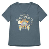 Arts & Witch Crafts Women's V-Neck Tee