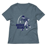 Home Run! Women's V-Neck Tee