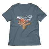 I'm The Ninjabread Man! Women's V-Neck Tee