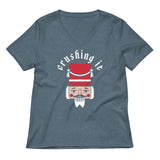 Crushing It Women's V-Neck Tee