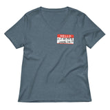 Hello, Is It Me You're Looking For? Women's V-Neck Tee