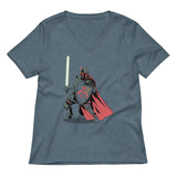 Mandalorian Knight Women's V-Neck Tee