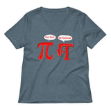 Pi Be Rational Women's V-Neck Tee