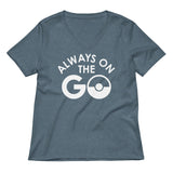Always On The Go Women's V-Neck Tee