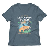 Visit The Quantum Realm Women's V-Neck Tee