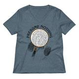 Presume Nothing Women's V-Neck Tee