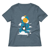 So Fly Women's V-Neck Tee