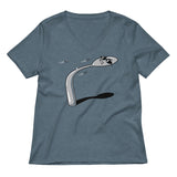 There Is No Spoon Women's V-Neck Tee